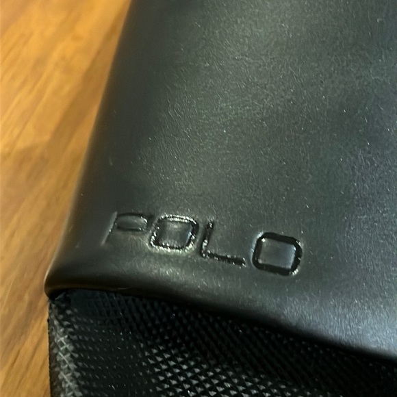 Polo Ralph Lauren Cayson black Slides Sandals Shoes new Mens Size 8 - Picture 7 of 13